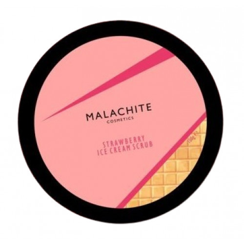 Malachite Cosmetics Strawberry Ice Cream Scrub 200g