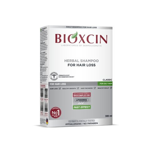 Bioxcin (Bioxsine) Dermagen Shampoo for Hair Loss for Oily Hair 300ml