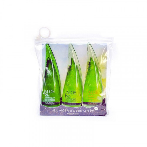 Holika Holika Jeju Aloe Face And Bodycare Set 3x55ml