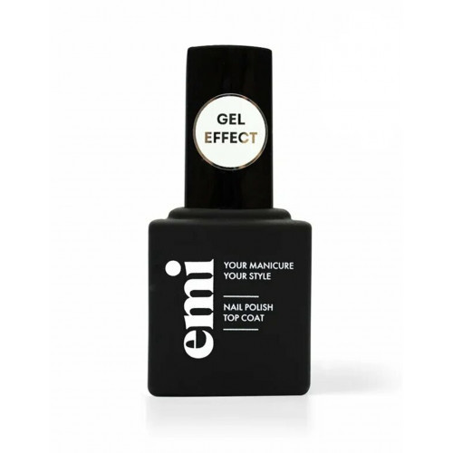 E.Mi Top Coat Nail Polish Gel Effect 9ml