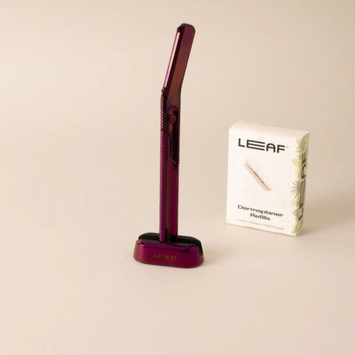 Leaf Shave Dermaplaner Kit Mercury