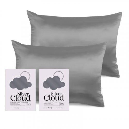 Silver Cloud Satin Pillowcase Twinpack Caramel