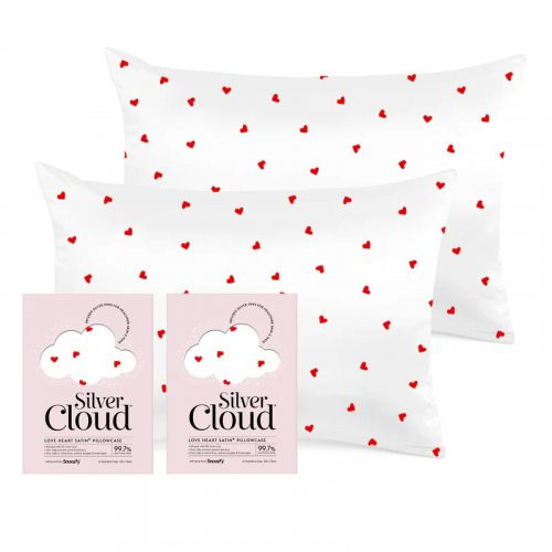 Silver Cloud Satin Pillowcase Twinpack Caramel
