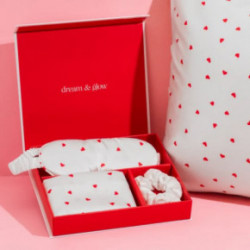 Silver Cloud Heart Print Satin Gift Set With Silver Ions Gift set