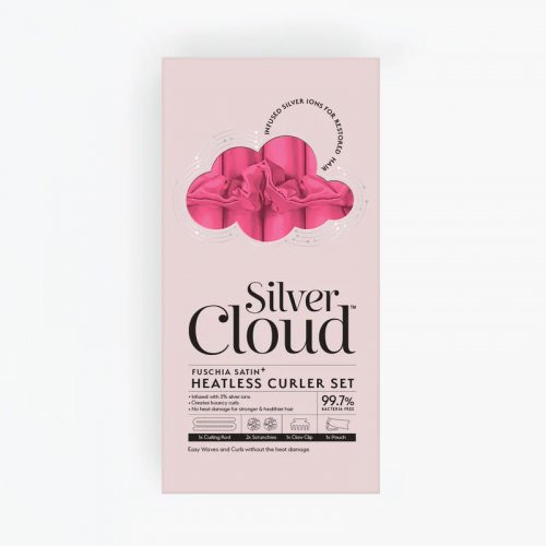 Silver Cloud Heatless Curler Set Pink