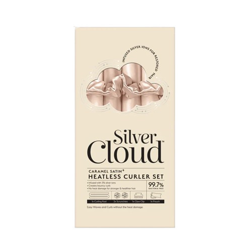 Silver Cloud Heatless Curler Set Pink