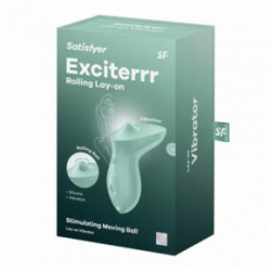 Satisfyer Exciterrr Rolling Lay-On Vibrator Mint