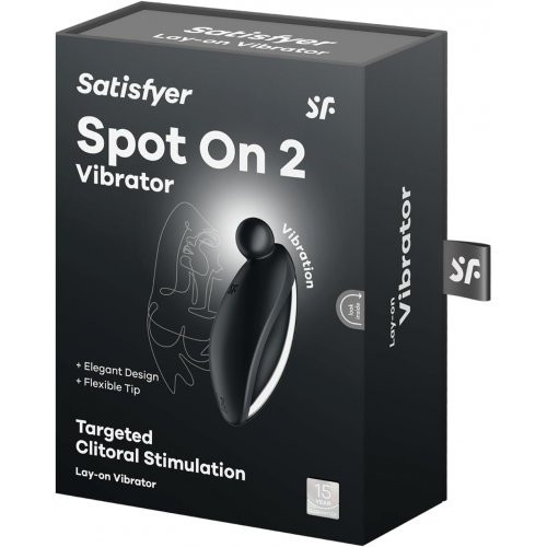 Satisfyer Spot On 2 Lay-On Vibrator Black