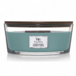 WoodWick Evergreen Cashmere Candle Heartwick