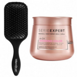 MilanoBrush Kit: Classic Paddle brush + L'Oreal Professionnel Vitamino Color A-OX Jelly Masque