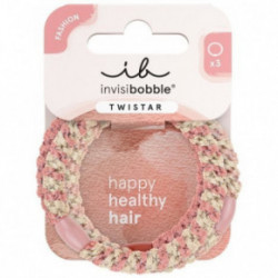 Invisibobble Twistar Braids Hair Ties Blush