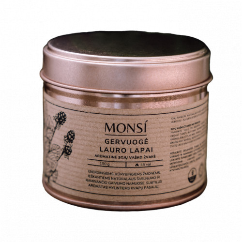 Monsi Aromatic Candle Blackberry With Bay Leaf 100ml