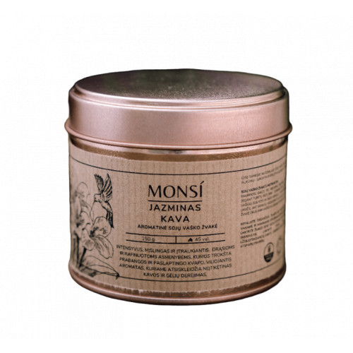 Monsi Aromatic Candle Jasmine With Coffee 100ml