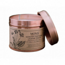 Monsi Aromatic Candle Black Amber With Wild Violet 100ml