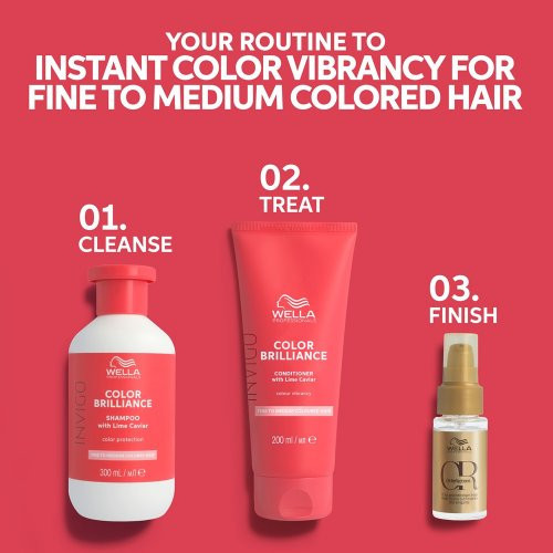 Wella Professionals Invigo Color Brilliance Fine to Medium Haircare Gift Set