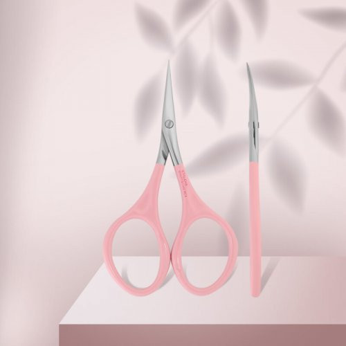 Staleks Beauty and Care Pink Cuticle Scissors Type 1