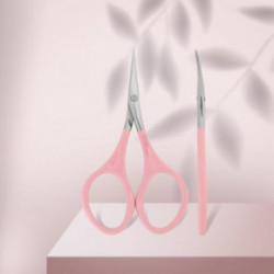 Staleks Beauty and Care Pink Cuticle Scissors Type 1