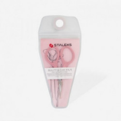 Staleks Beauty and Care Pink Cuticle Scissors Type 1