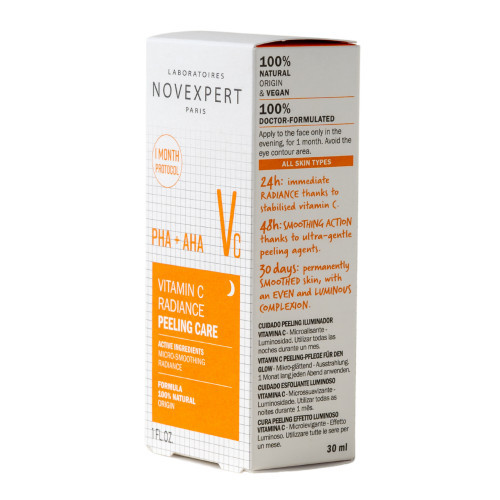 Novexpert PHA + AHA Vitamin C Radiance Peeling Care 30ml