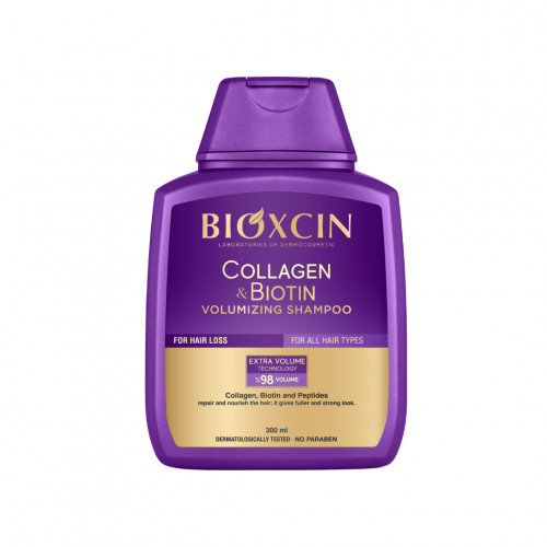 Bioxcin Collagen & Biotin Volumizing Shampoo 300ml