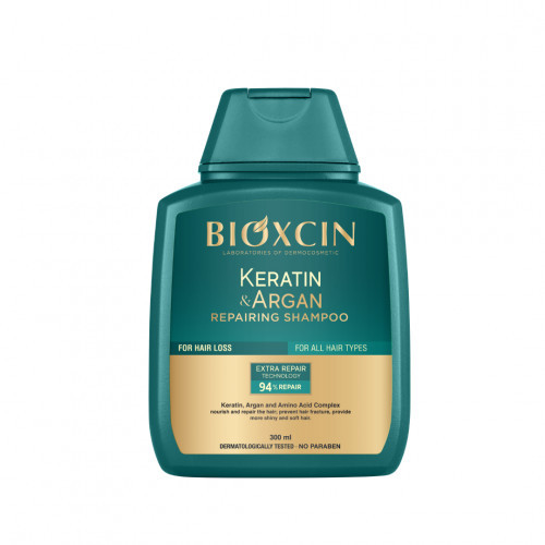 Bioxcin (Bioxsine) Keratin & Argan Repairing Shampoo 300ml