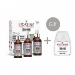 Bioxcin (Bioxsine) Dermagen Serum and Mini Shampoo Set