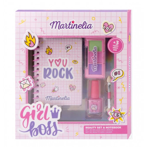 Martinelia Super Girl Notebook & Beauty Set Gift set