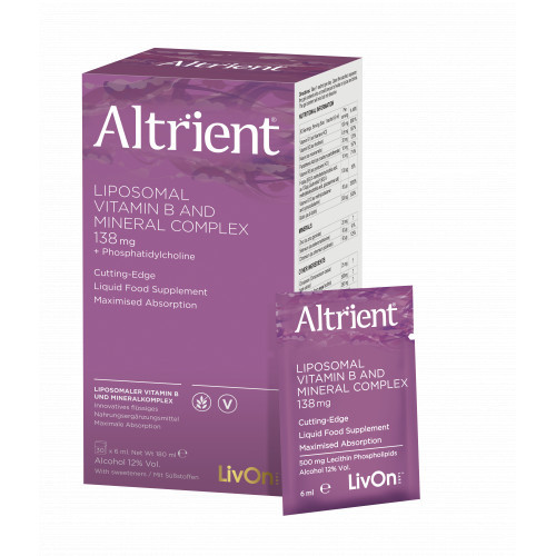 Altrient Liposomal Vitamin B Complex for Improved Absorption 30x6ml