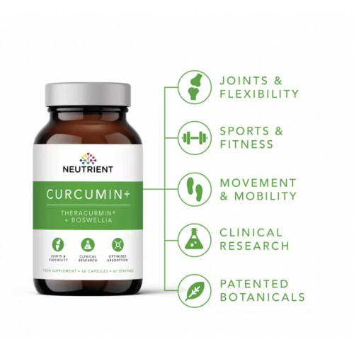 Neutrient Curcumin + Theracurmin + Boswellia 60 caps.
