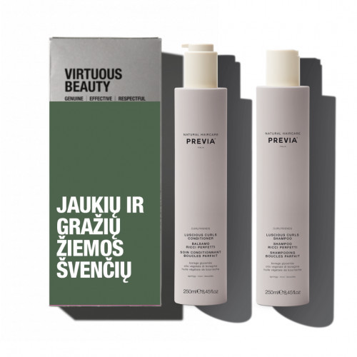 PREVIA Luscious Curls Gift Set 250ml+250ml