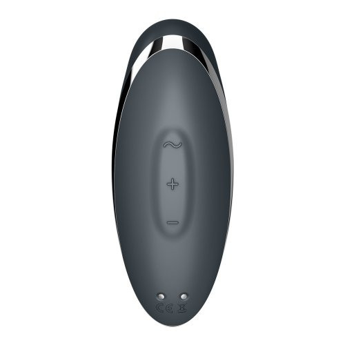 Satisfyer Tap and Climax 2 Vibrator Blue