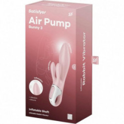Satisfyer Air Pump Bunny 3 Pink