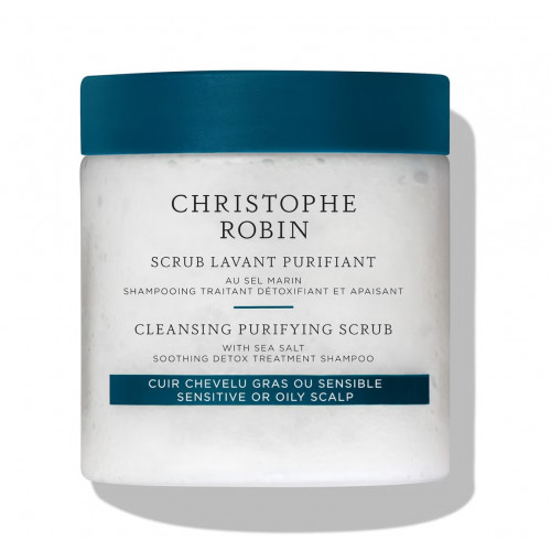 Christophe Robin Cleansing Purifying Scrub with Sea Salt 250ml