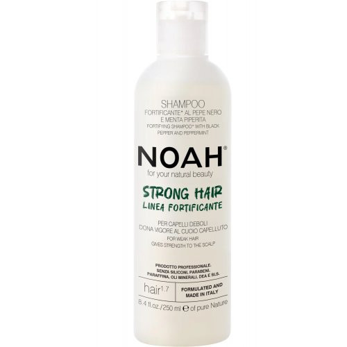 Noah Fortifying Shampoo With Black Pepper And Peppermint 250ml