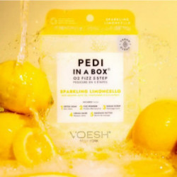 VOESH Pedi In A Box O2 Fizz 5 in 1 Sparkling Limoncello Gift set