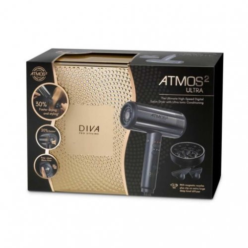 Diva Pro Styling Atmos 2 Ultra Hair Dryer 1pcs