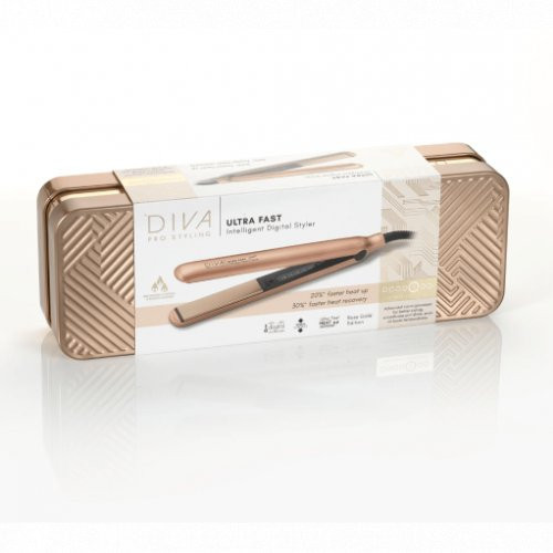 Diva Pro Styling Ultra Fast Intelligent Digital Styler Rose Gold 1pcs