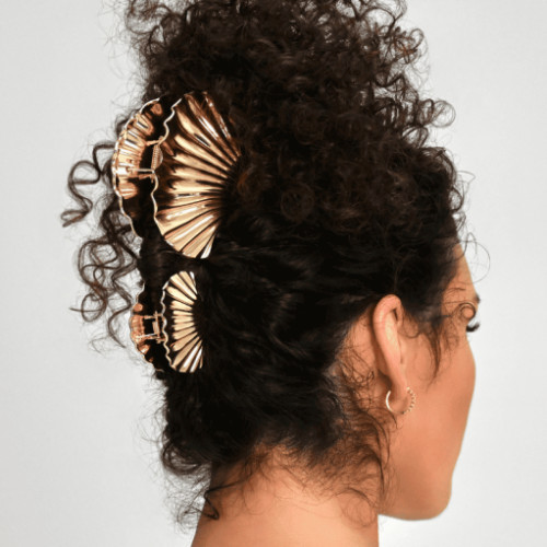 LAETI Small Hair Clip Manon Gold