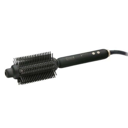 Diva Pro Styling Precious Metals Gold Dust Full Volume, Curling & Styling Hot Brush 1pcs