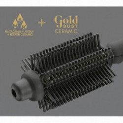 Diva Pro Styling Precious Metals Gold Dust Full Volume, Curling & Styling Hot Brush 1pcs