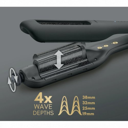 Diva Pro Styling Precious Metals Gold Dust Multi-Waver 1pcs