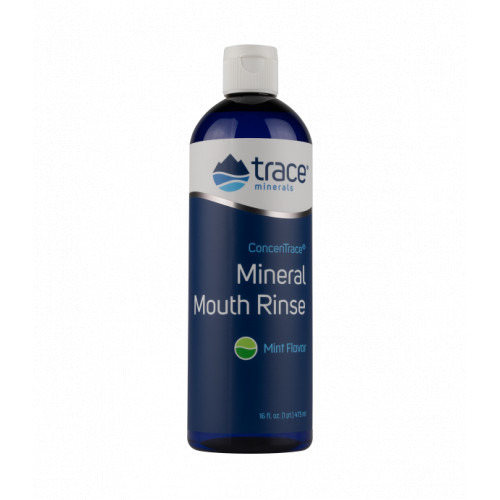 Trace Minerals ConcenTrace Mineral Mouth Rinse Mint 473 ml