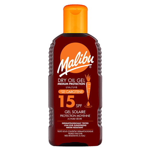 Malibu Dry Oil Gel with Carotene 200ml