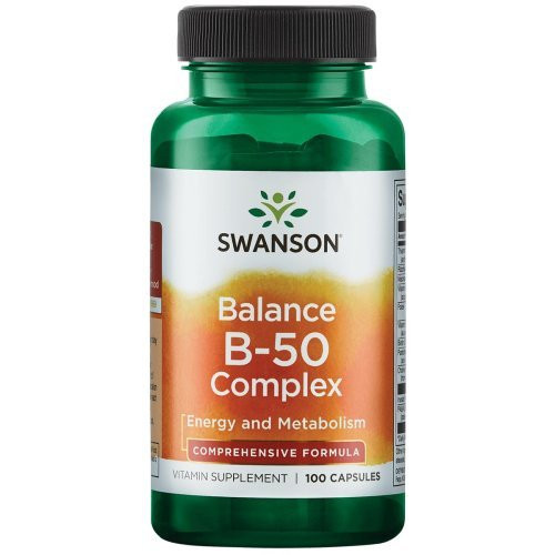 SWANSON Balance B-50 Complex 100 capsules