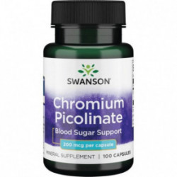 SWANSON Chromium Picolinate 200 mcg 100 capsules