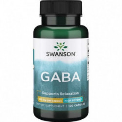 SWANSON Gaba High Potency 500 mg 100 capsules