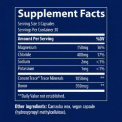 Trace Minerals ConcenTrace Trace Mineral Capsules 90 capsules