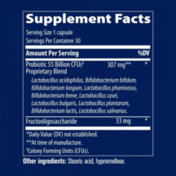 Trace Minerals Probiotic 55 Billion Capsules 30 caps.