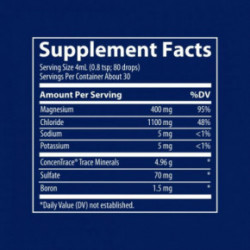 Trace Minerals Low Sodium Mega-Mag 400mg 118ml