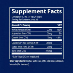 Trace Minerals Ionic Iron 22mg 56ml